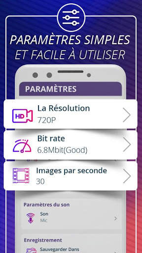 Enregistreur d'ecran - Capture vidéo HD avec son screenshot 5