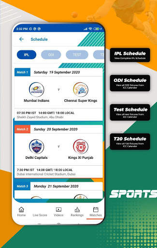 SportsWhoop - Live Cricket Scores, News & Updates screenshot 4