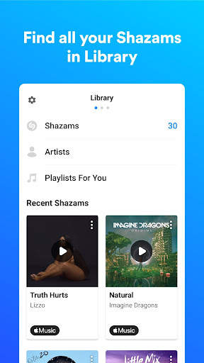 Shazam: Discover songs & lyrics in seconds 4 تصوير الشاشة