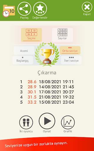 Zihin hesabı (Matematik) screenshot 12