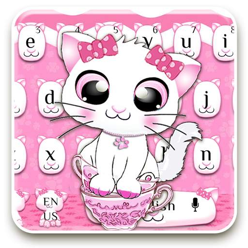 Cute Cat Keyboard Theme 10001008