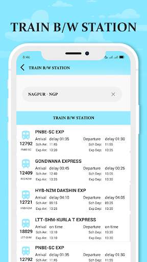 Live Train Status, PNR Status : Where is my Rail screenshot 7