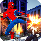 Spider Hero Street Crime Fighter icon