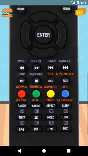 Remote Control For Hyundai TV screenshot 4