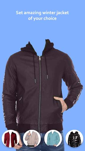 Man Winter Jacket Photo Editor screenshot 2