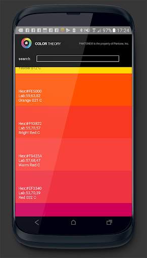 Design Color theory & Pantone screenshot 4