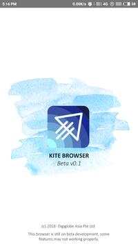 Kite Browser- Save data & Earn money स्क्रीनशॉट 1