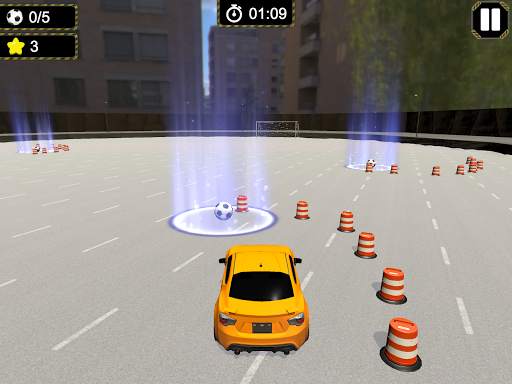 Game Sepak Bola Striker Mobil 3D screenshot 5
