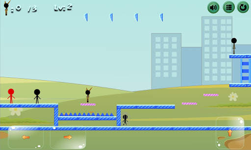 Two player - Stickman rescue mission screenshot 1