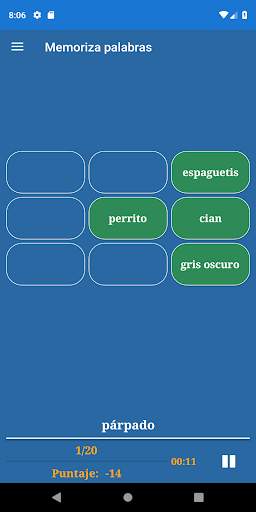 Juegos de memoria screenshot 9