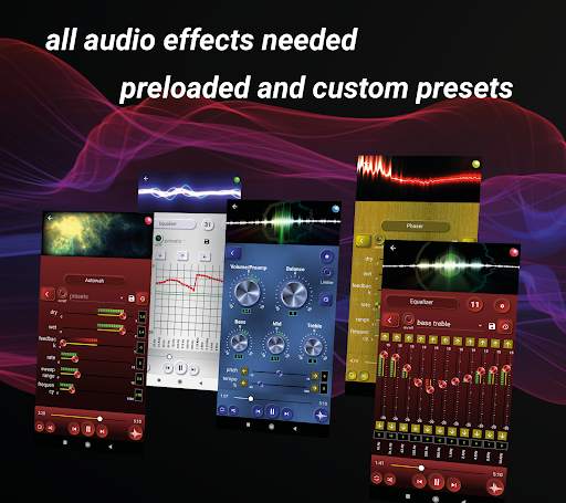 Audio Visualizer Music Player screenshot 2