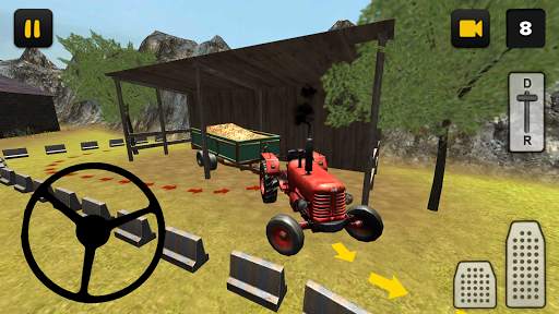 Classic Tractor 3D: Woodchips screenshot 4