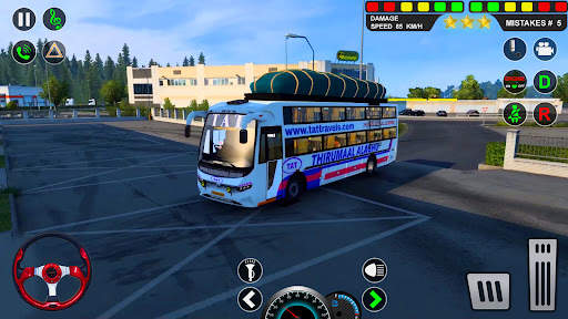 Euro Coach Bus Driving Game screenshot 3