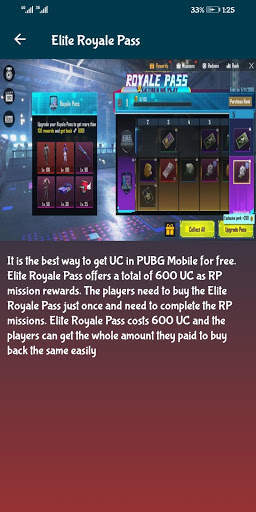 Free UC and Royal Pass screenshot 3
