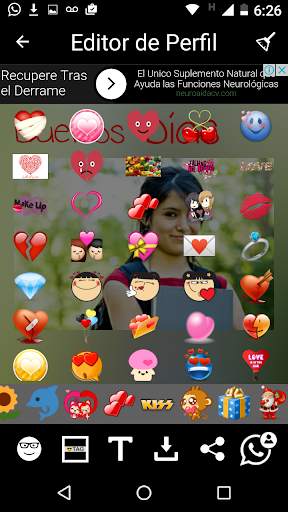 Editor de Perfil 2 تصوير الشاشة