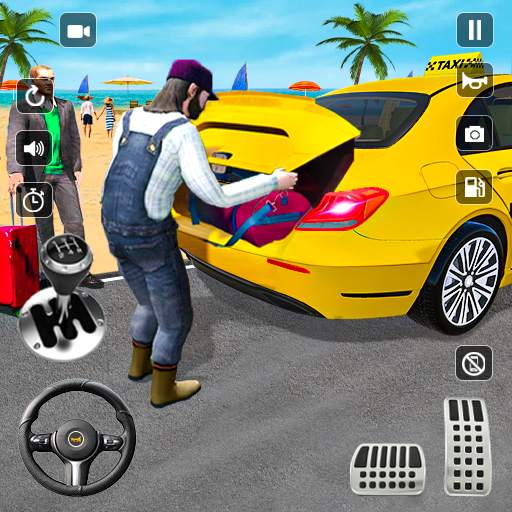 Taxi Cab Car driving school 3d 1.2.3