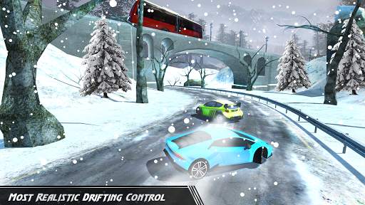 Snow Car Drift & Car Racing screenshot 2
