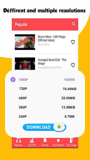 Snaptubè Video Downloader screenshot 1