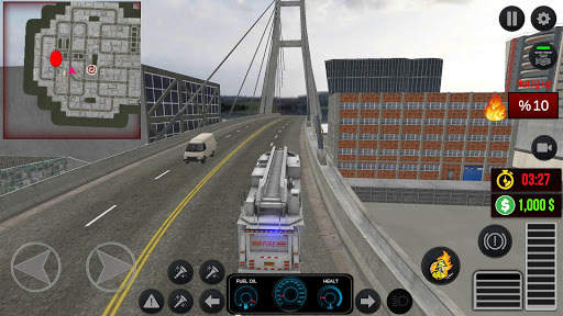 City Fire Truck Simulator screenshot 4