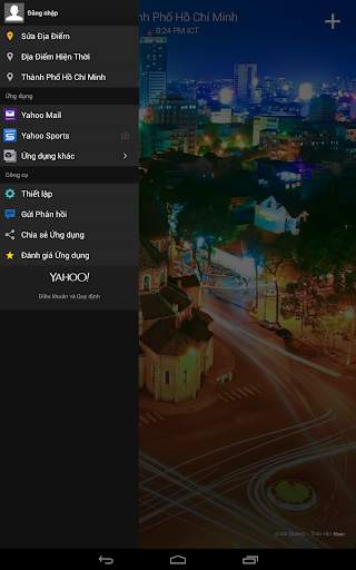Yahoo Thời tiết screenshot 23