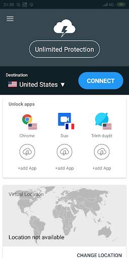 Cloud VPN Pro - Supper VPN Free for Android screenshot 1