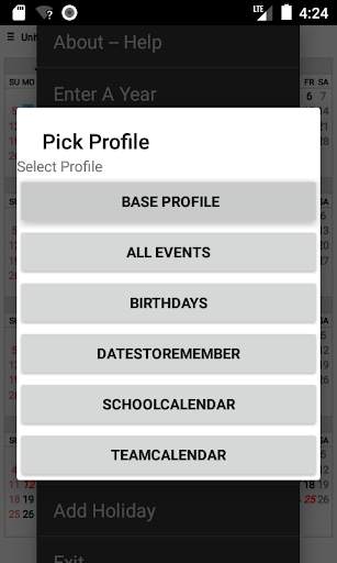 Wallet Calendar screenshot 2
