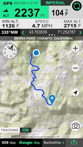 Altimeter Pro GPS screenshot 1