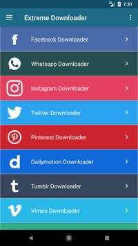 Extreme Downloader screenshot 2