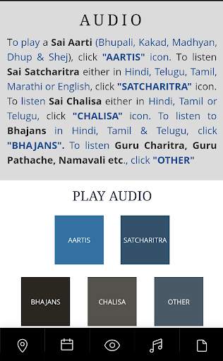 Shirdi Sai Baba All-In-One App With Live Darshan screenshot 3
