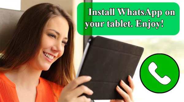 Setup WhatsApp for tablet screenshot 2