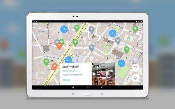 Free WiFi Rome: WiFi map screenshot 7