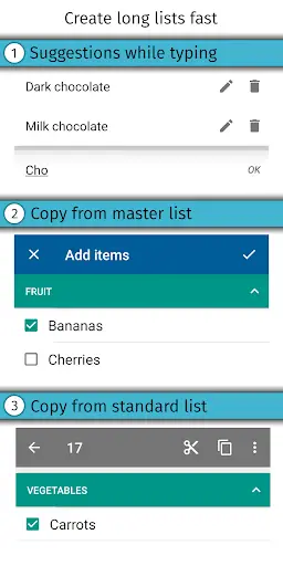 Shopping list — Lister screenshot 4