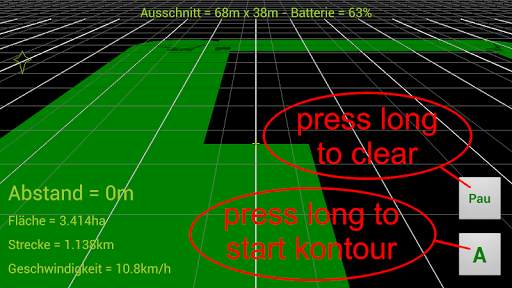 GPS Parallelfahrhilfe screenshot 2