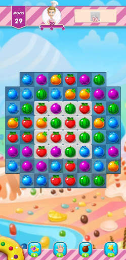 Crystal Candy Match Puzzle screenshot 1