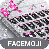 Twinkle Minnie Bowtie Keyboard Theme for WhatsApp v3.0