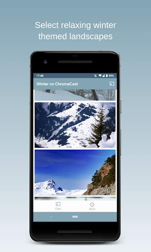 Winter on Chromecast|❄Live snow season scene on TV screenshot 5