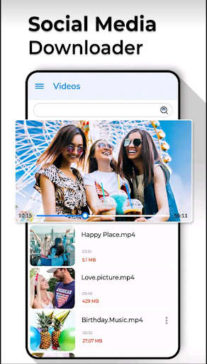 V Video Downloader App screenshot 1