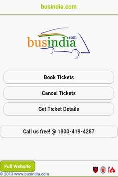 Bus India Mobile App screenshot 1