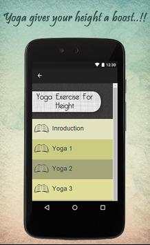 Yoga Exercise For Height screenshot 2