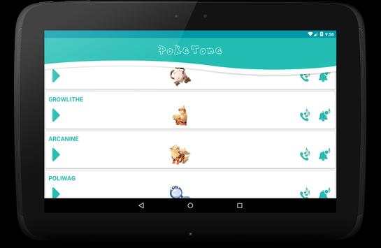 PokeTone: Pokemon Ringtones screenshot 9