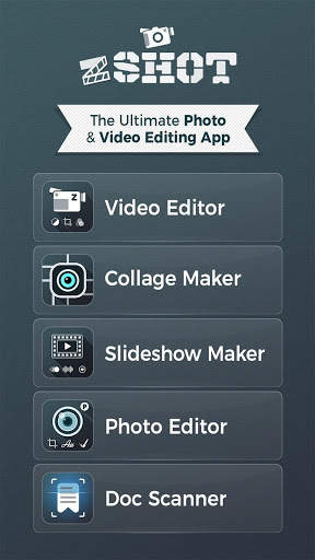 zShot - Video Editor & Photo Editor, Collage Maker screenshot 1