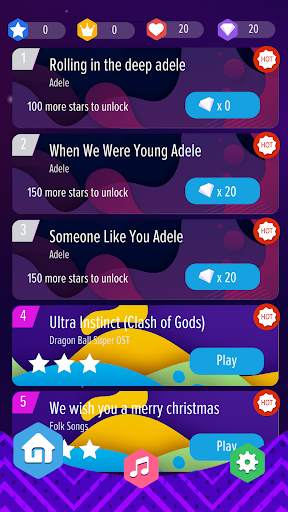 Adele : Piano Tiles 8 screenshot 5
