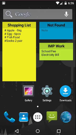 Lock-Hide Note screenshot 5