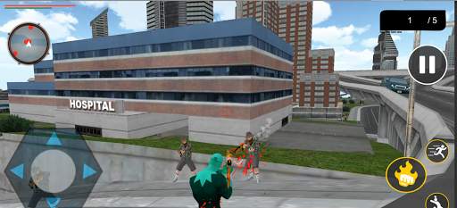 Stickman Superhero: Ninja Battle: Streets Fighting screenshot 17