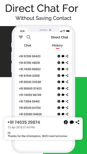 DirectChat WA : Chat Without Saving Contact screenshot 4
