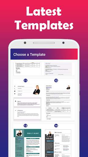 Resume Builder CV Maker App screenshot 3