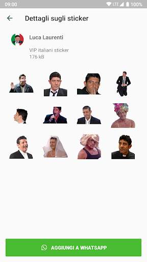 VIP italiani sticker per WhatsApp - WAStickerApps screenshot 5