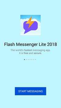 Flash Messenger Lite 2018 screenshot 1
