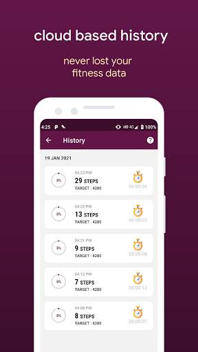 Stepper - The Pedometer App screenshot 4