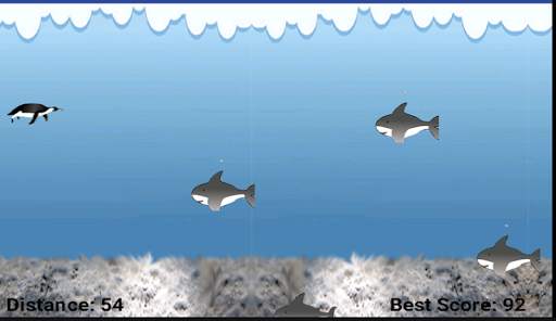 Swimming Pinguin screenshot 1